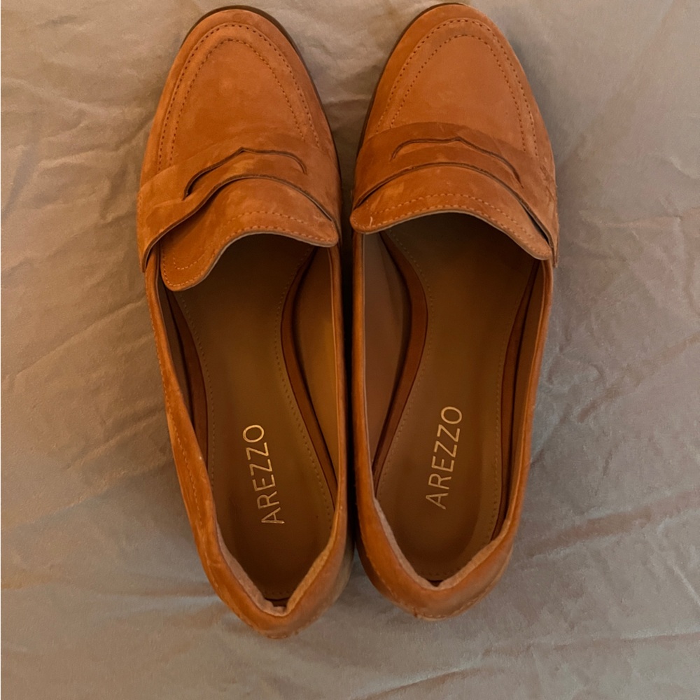 Arezzo Penny Loafers - size 38